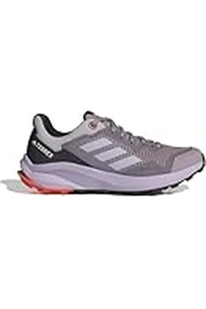 adidas Dames Terrex Trail Rider GORE-TEX Trail Running Shoes, preloved fig/silver dawn/orange, 44 2/3 EU