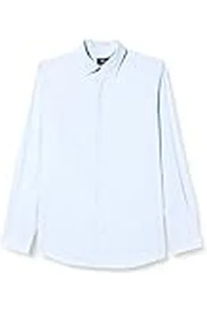 Hackett Hackett limited Heren Fine Twill Stripe Shirt, , 3XL