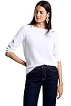 Street one T-shirt met structuur, , 38