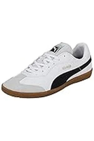 PUMA Unisex King 21 It voetbalschoen, Witte Zwarte Gom, 38 EU