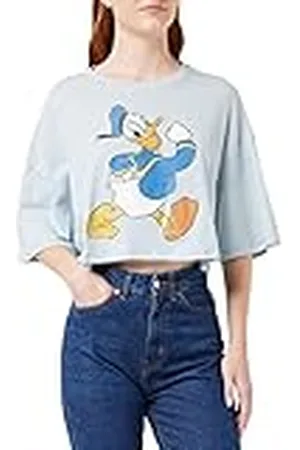 ONLY Dames ONLDISNEY Cropped S/S TOP Box JRS T-shirt, , S