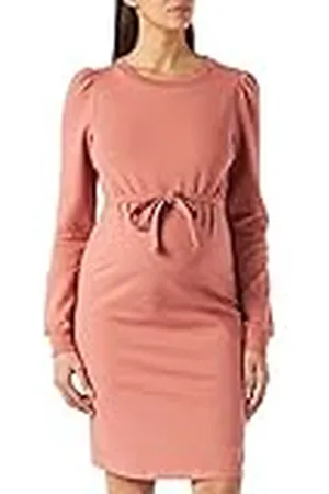 Supermom Damesjurk met lange mouwen, sweat, mahogany jurk, , XXS