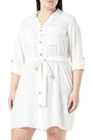 VERO MODA VMBUMPY Dameshemdblousejurk, korte jurk, , 52 Grote maten