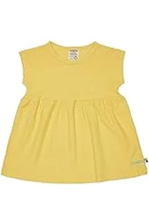 loud + proud Meisjes van badstof met stippen, GOTS-gecertificeerde kinderjurk, , 110/116 cm