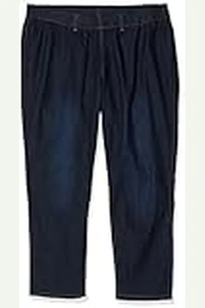 Ulla Popken Grote maten voor dames, grote maten, jeggings, broek, jeanslegging, slim fit, skinny band, elastiek rondom, stretchcomfort, tot maat 120, , 48