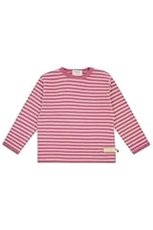 loud + proud Gestreept shirt met lange mouwen voor meisjes, GOTS-gecertificeerd, , 62-68