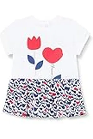 chicco Jurk met korte mouwen, voor meisjes, casual, , 0 Maanden