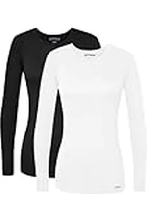 Sivvan Medische Scrubs Shirt voor dames (pak van 2) - wit - 2XS