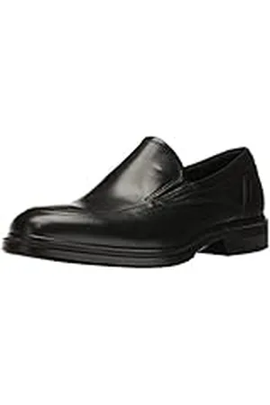 Ecco LISBON, Herren Slipper, Schwarz ( 1001), 46 EU (11.5 UK)