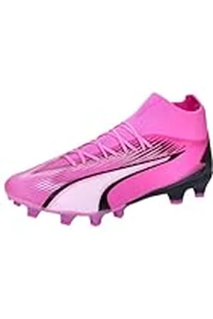 PUMA Ultra Pro FG/AG voetbalschoenen voor heren, roze (Poison Pink Wit Black), 46.5 EU