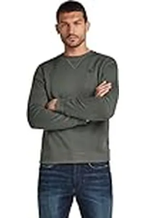 G-Star RAW Heren Premium Core R Sw Ls Sweatshirt, , XL