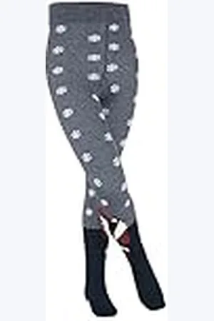 Falke Meisjes Winter Badger Duurzaam Biologisch Katoen Ondoorzichtig met Patroon 1 Stuk Panty, , 80-92