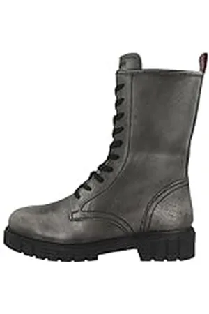 QS by s.Oliver Dames WL Lace Boot 5-26247-43 sneeuwlaarzen, grafiet, 37 EU, , 37 EU