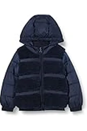 QS by s.Oliver Gewatteerde jas met teddypluche, , 104 cm
