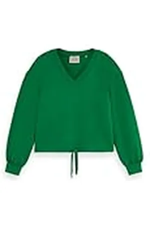 Scotch&Soda V-hals modal sweatshirt, , XS