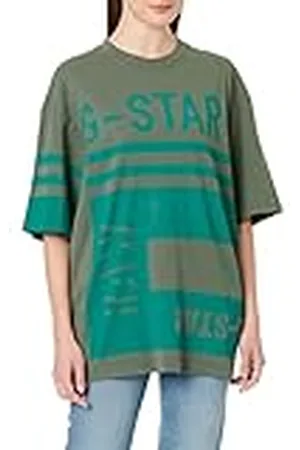G-Star RAW Scarf Graphic Boxy T-shirt voor dames, uniseks, , XS