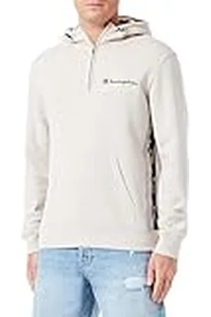 Champion Legacy American Tape-Powerblend Fleece Half Zip Hoodie Heren, , XL