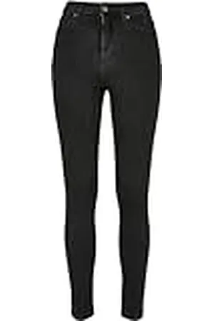 Urban classics Vrouwen Dames Organische Hoge Taille Skinny Jeans Shorts, , 33W