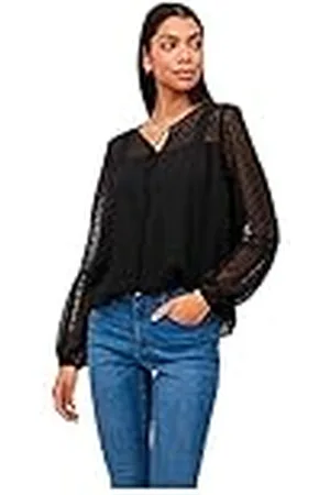 VILA Dames Viedee L/S Top/Su-Noos Blouse, , 44
