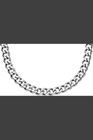 Fossil Herenketting sieraden, roestvrij stalen ketting