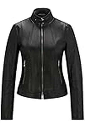 HUGO BOSS Lasuri Leren damesjack, , XXS