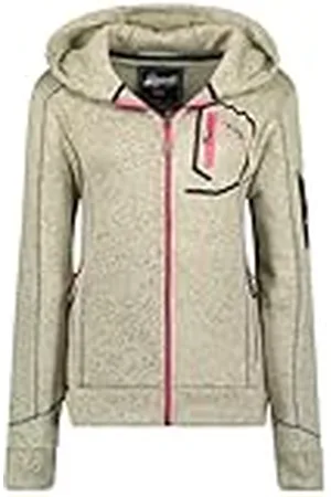 Geographical Norway Telectra Lady Warme fleece voor dames, met ritssluiting, voor herfst, winter, lente, warm, lange mouwen, trui, bont, zacht, comfortabel, outdoor ( XL), , XL