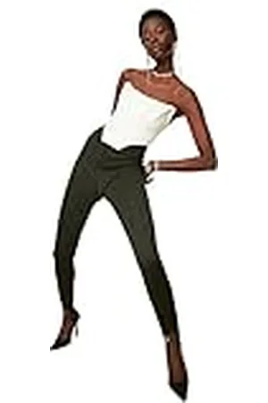 Trendyol Vrouwen Vrouwen Hoge Taille Skinny Broek, , 60