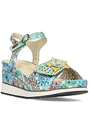 LAURA VITA Dames Hecio 19 Wedge Sandaal, , 37 EU