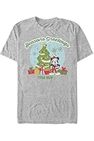 Disney Classics Mickey Classic - Greetings From Mom Unisex Crew neck T-Shirt XL