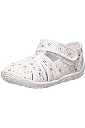 chicco Slipper Met Klittenband, Uniseks - Kinderen En Tieners, Bianco, 25 EU, Design in Italië