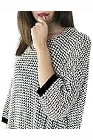 Magan Poncho voor dames. - zwart - One Size