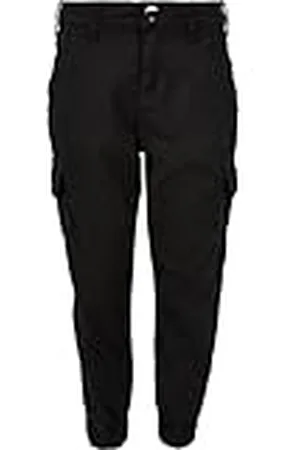Urban classics Cargobroek voor dames met hoge taille, , 158-164 cm voor meisjes, , 158-164 cm