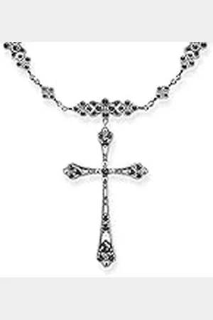 Thomas Sabo Zilveren Ketting voor Dames met Kruis Hanger - KE1663-643-11-L37v