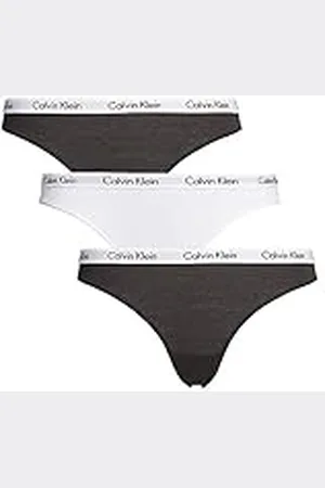 Calvin Klein Dames Bikini 3pk 000qd3588e Bikini Slipje, , XL, , XL
