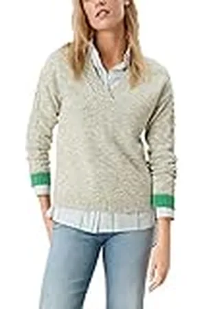 QS by s.Oliver Dames 120.10.202.17.170.2112086 Sweater, salie melange, 40
