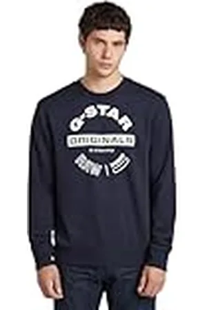 G-Star Raw Originals Logo Regular Sweater met lange mouwen, , XXL