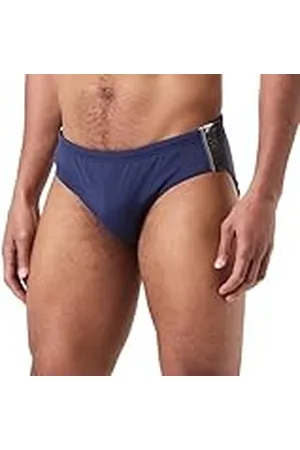 Emporio Armani Logotape Zwembroek Marineblauw, , 46