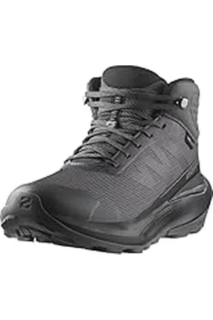 Salomon Dames Elixir Tour Mid Waterproof wandelschoen, Asfalt Black Castlerock, 39.50 EU