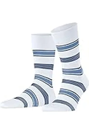 Falke Heren Sokken Marina Stripe M So katoen gedessineerd 1 paar, , 43-44