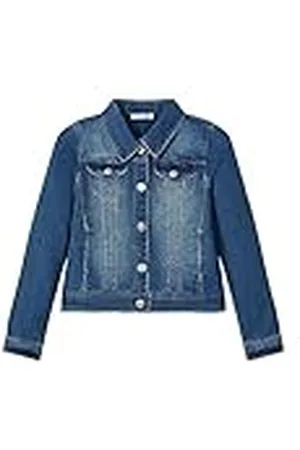 NAME IT Girl spijkerjack lange mouwen, , 158 cm