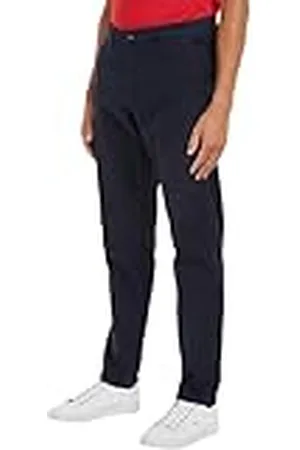 Tommy Hilfiger Chino Chelsea Gabardine Gmd Geweven Broek heren, woestijn hemel, 30W / 29L