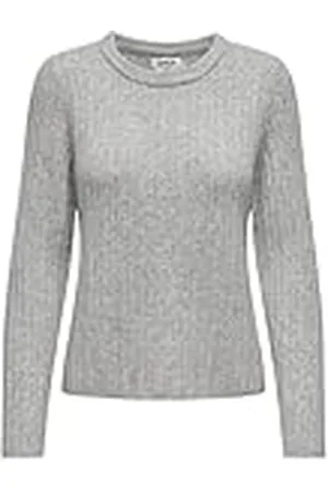 ONLY Dames Onljeanett Life L/S Rib O-Neck Cc KNT gebreide trui, , XL