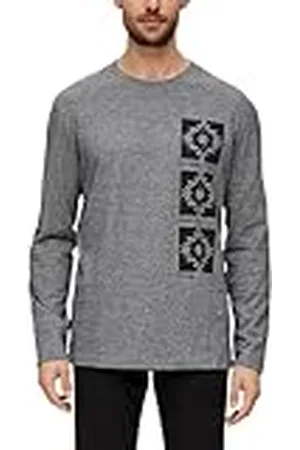 QS by s.Oliver Shirt met lange mouwen met print op, , L