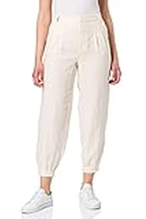 NA-KD Linnen broek met ballonpijpen voor dames, , 36