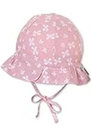 Sterntaler Unisex kinderen zonnehoed strik kinderhoed, zachtroze, normaal