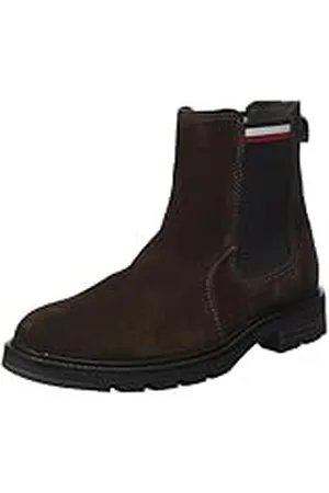 Tommy Hilfiger Heren Corpoarte Hilfiger Suede Chelsea Outdoor Laarzen, , 46 EU