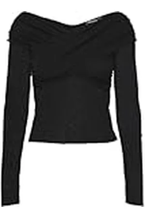 Pieces® Dames Pckali Ls Mesh Top Shirt met lange mouwen, , S