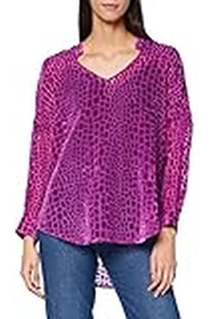 French Connection Vrouwen Pf Ilka Devore Pop Over Shirt Blouse
