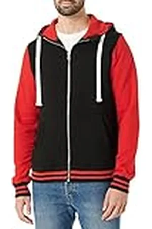 AWDis Tweekleurig sweatshirt met capuchon, , M, ., M