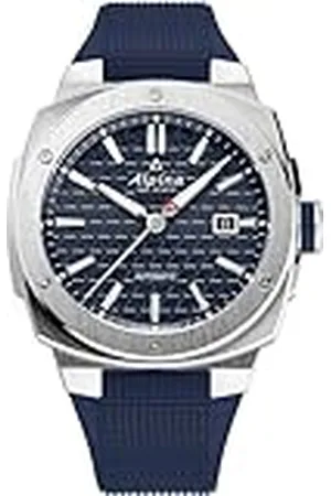 Alpina Analoog herenhorloge kwarts met roestvrijstalen armband Mid-39683